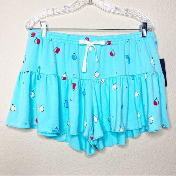 Free Press Pear Print Pajama Skort NWT - Picture 2 of 6